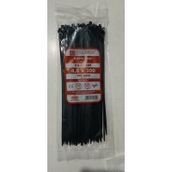 Pemsan 4.8x300 Plastik Cırt Kelepçe Kablo Bağı Siyah 100'lu Paket