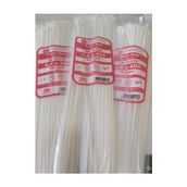 Pemsan 4.8X400 Plastik Cırt Kelepçe Kablo Bağı Beyaz (2 Paket 200adet)