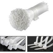 Pemsan 55CM x 8,8mm Plastik Cırt Kelepçe Kablo Bağı (100 Adet) - Beyaz
