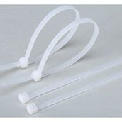 Pemsan Plastik Cırt Kelepçe ( Kablo Bağı) Beyaz 10 cm x 2,5 mm
