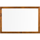 Penguen 100 Cm X 130 Cm Doğal Ahşap Çerçeve Duvara Monte Laminat Yazı Tahtası Beyaz