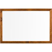 Penguen 60 cm x 90 cm Doğal Ahşap Çerçeve Duvara Monte Laminat Yazı Tahtası Beyaz