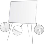 Penguen 90 Cm X 130 Cm Teleskopik Ayaklı Laminat Yazı Tahtası Beyaz