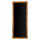 Penguen LYT052-S 45x110 cm Doğal Ahşap Çerçeve Duvara Monte Kara Tahta
