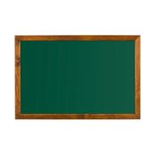 Penguen LYT053-Y 50x70 cm Doğal Ahşap Çerçeve Duvara Monte Yeşil Tahta