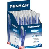 Pensan 2270 Büro Mavi 50'li Tükenmez Kalem