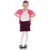 Penti 6-8 Yaş Beyaz Pretty Micro 40 Çocuk Külotlu Çorap