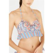 Penti Coco Bandeau Lotus Baskılı Bikini Üstü