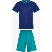 Penti Erkek Renkli Retro Ace Pijama Takımı - Çok Renkli - 2XL