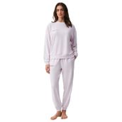 Penye Mood Kadın Pijama Takımı, Lila, XL Beden