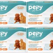 Pepy 60x90 cm 4X30 Evcil Hayvan Tuvalet Eğitim Pedi