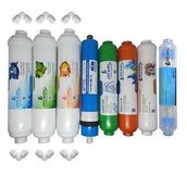 Pera Water Kapalı Kasa Su Arıtma Cihazlarına Uygun Global Water Mebranlı 8'li Alkali Mineral Detox Filtre Seti