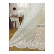 Perde Alemi Puantiyeli Dantel Sık Pile 1-3 400x260 cm Tül Perde