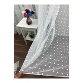 Perde Alemi Puantiyeli Spor Desenli Sık Pile 1-3 300x250 cm Tül Perde