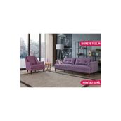 Perla Sofa Madrid Koltuk Takımı Keten Mor