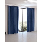 Perle Daily Series Safir Rengi 150x260 cm Fon Perde