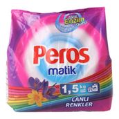 Peros 1.5 kg Matik Canlı Renkler Toz Çamaşır Deterjanı