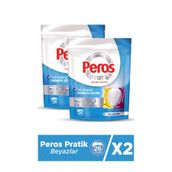 Peros Pratik Matik 52 Adet 2x26 Beyazlar Çamaşır Deterjanı Kapsülü Tableti