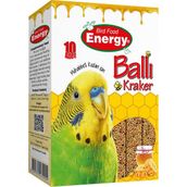 Pet Food Energy Energy Ballı Muhabbet Kuşu Kraker 10'lu 999 gr Doğal İçerik ve Lezzetli Aroma