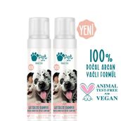 Pet Love Durulanmayan Çilek Kokulu Köpük 2x225 ml Kedi Şampuanı