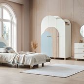 Petite Çocuk Odası Takımı, Mavi, 3 Kapaklı