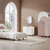 Petite Çocuk Odası Takımı, Pembe, 2 Kapaklı