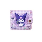 Petityu Kuromi Kawaii Mor Şirin Kız Çocuk Cüzdan