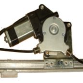 Peugeot 206-HB 1999-2009 Sol Elektrikli Motorlu 4 Kapı Arka Cam Krikosu