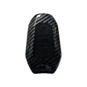 Peugeot 208 308 508 2008 3008 5008 Rifter Karbon Anahtar Koruma Kılıfı Sustasız Siyah Renk