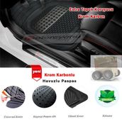 Peugeot 406 3D Havuzlu Paspas Takımı