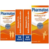 Pharmaton Vitality 30 Kapsül + Pharmaton Vitality 60 Kapsül