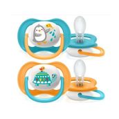 Philips 6-18 Ay Erkek SCF080/07 Avent Ultra Air Animals Emzik