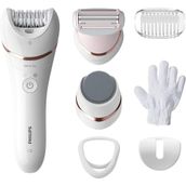 Philips 8000 BRE730/05 Serisi Beyaz Islak Kuru Epilatör