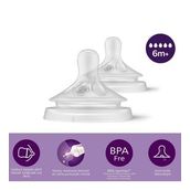 Philips Avent No 5 6+ Ay Natural Response 2 Adet Biberon Emziği