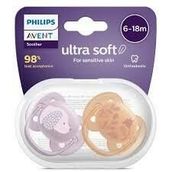Philips Avent SCF091/18 Ultra Soft 6-18 Kız Emzik