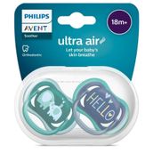Philips Avent SCF349/18 Ultra Air 18+ Ay 2'li Erkek Emzik