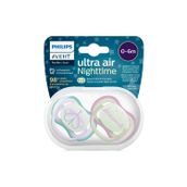 Philips Avent SCF376/19 Ultra Air 0-6 Ay 2'li Kız Gece Emzik