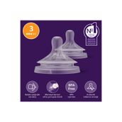 Philips Avent SCY963 02 Natural Response Yavaş Akış 1 Ay 2'li Biberon Emziği