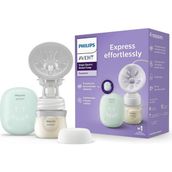 Philips Avent Sessiz ve Kompakt Tasarım, 4 Masaj ve 4 Sağım Modu, SCF323/11 Essential Elektrikli Göğüs Pompası, - Beyaz