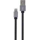 Philips DLC2508B Siyah 1.2 m Deri MFI Lisanslı Lightning Kablo