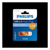 Philips FM12FD05B 128 GB Vivid Turuncu USB 2.0 Flash Disk