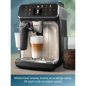 Philips LatteGO 5500 Silver Mükemmel Sıcak ve Soğuk 20 Farklı Kahve Çeşitleri Tam OTOMATİK Espresso Makinesi - Siyah