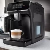 Philips Lattego Premium Tam Otomatik Espresso Makinesi, Tek Dokunuşla 4 Çeşit Içecek + Luciole Lambader - Beyaz