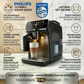 Philips Lattego Tam Otomatik Espresso Makinesi 5400+ Dijital Mutfak Tartısı Hediye