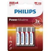 Philips LR03P4B/05 Power Alkalin AAA X4 Pil