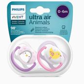 Philips SCF343/21 Avent Ultra Air Pembe 2'li 0-6 Ay Emzik