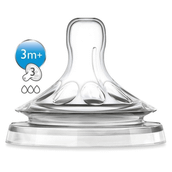 Philips SCF653-27 Avent Natural 3 Delik 2'li Biberon Emziği