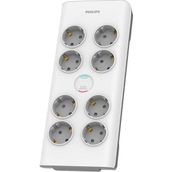 Philips SPN7080WA/62 Beyaz 900 Joules 2 mt Örgülü Kablo 8 Soket Akım Korumalı Priz