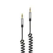 Philips SWR2102A Siyah 1 mt 3.5 mm Jack Spiral AUX Ses Kablosu