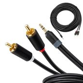 Philips Swr2110/93 25 mt 3.5 mm Stereo 2 Rca Aux Ses Kablosu